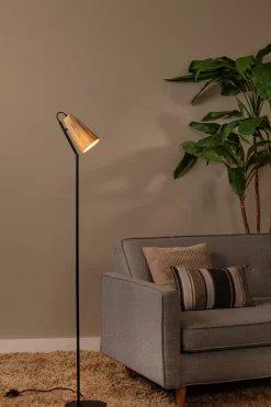 BENSEN - Vloerlamp - 1xE14 - Naturel*Lucide Outlet