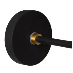 BEREND - Wandlamp Badkamer - 1xG9 - IP44 - Zwart*Lucide Online