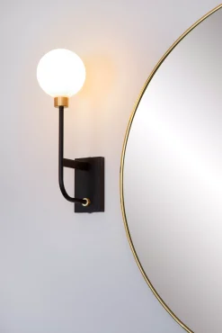 BEREND - Wandlamp Badkamer - 1xG9 - IP44 - Zwart*Lucide Best Sale