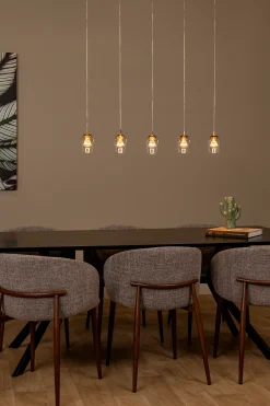 BERLIANE - Hanglamp - LED Dimb. - 5x4W 2700K - Transparant*Lucide Hot
