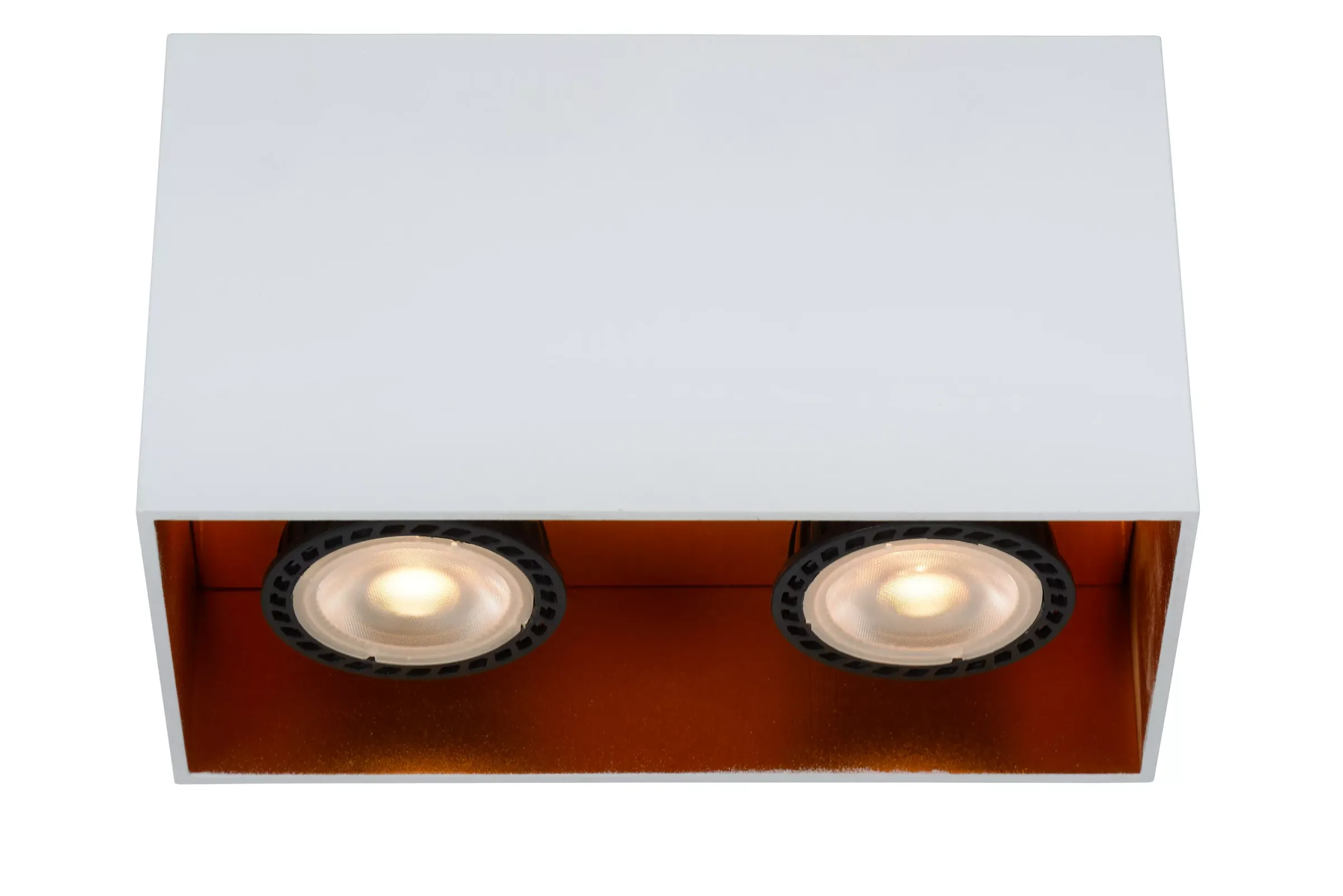 BIDO - Plafondspot - 2xGU10 - Wit*Lucide Online