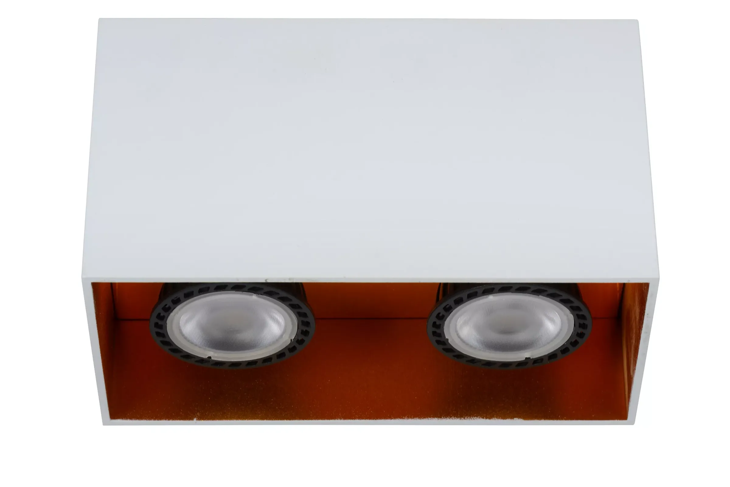 BIDO - Plafondspot - 2xGU10 - Wit*Lucide Online