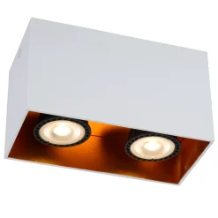 BIDO - Plafondspot - 2xGU10 - Wit*Lucide Online