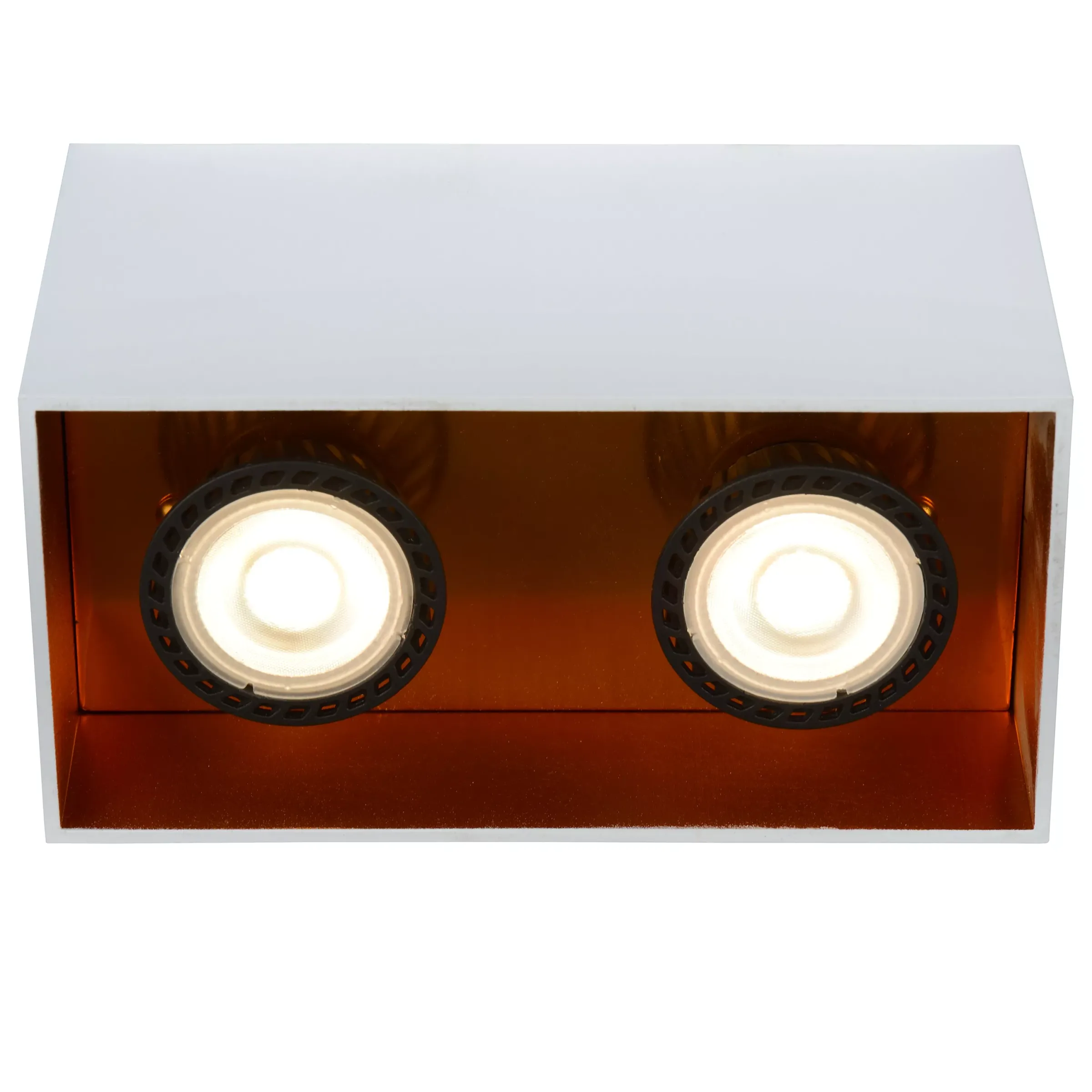BIDO - Plafondspot - 2xGU10 - Wit*Lucide Online