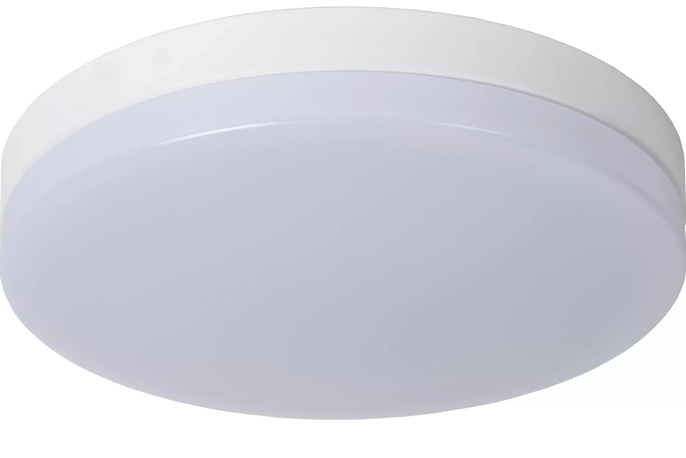 BISKIT - Plafonnière Badkamer - Ø 40 cm - LED - 1x36W 2700K - IP44 - Beweging & dag/nacht sensor - Wit*Lucide New