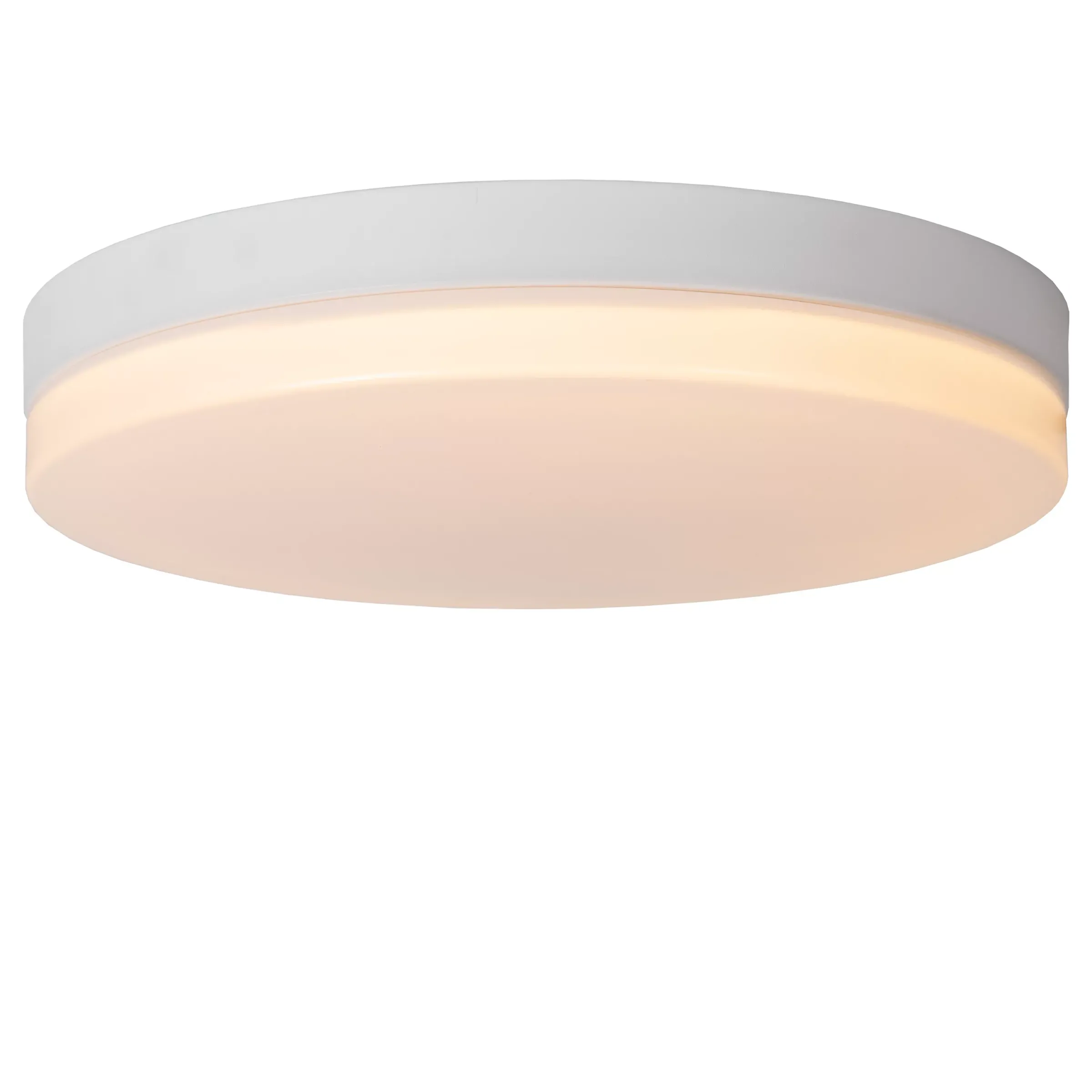 BISKIT - Plafonnière Badkamer - Ø 40 cm - LED - 1x36W 2700K - IP44 - Beweging & dag/nacht sensor - Wit*Lucide New