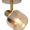 BJORN - Plafondspot - 1xE14 - Mat Goud / Messing*Lucide Hot