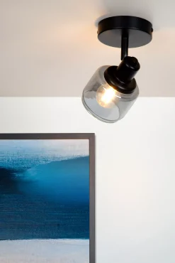 BJORN - Plafondspot - 1xE14 - Zwart*Lucide Store