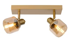 BJORN - Plafondspot - 2xE14 - Mat Goud / Messing*Lucide Cheap