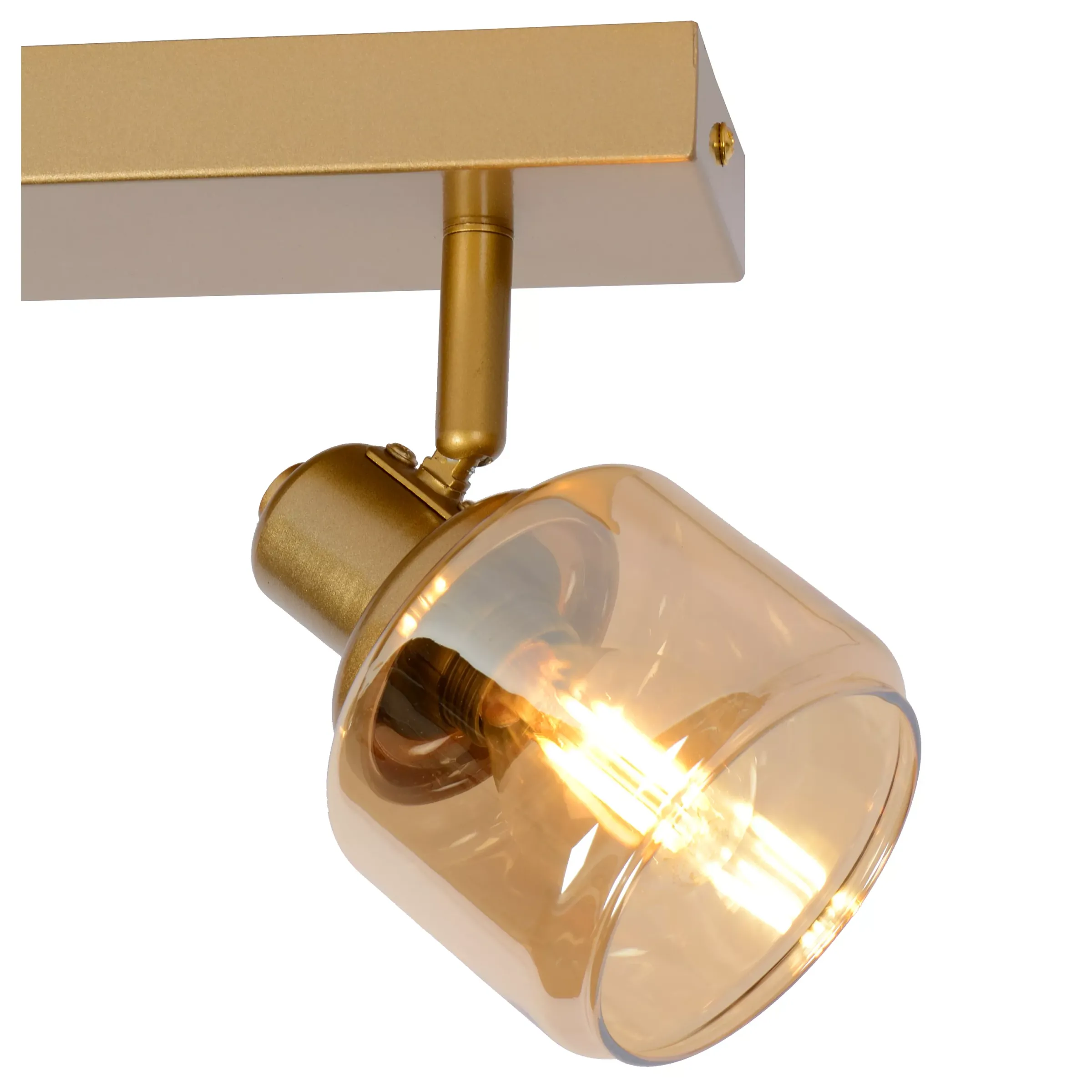 BJORN - Plafondspot - 2xE14 - Mat Goud / Messing*Lucide Cheap