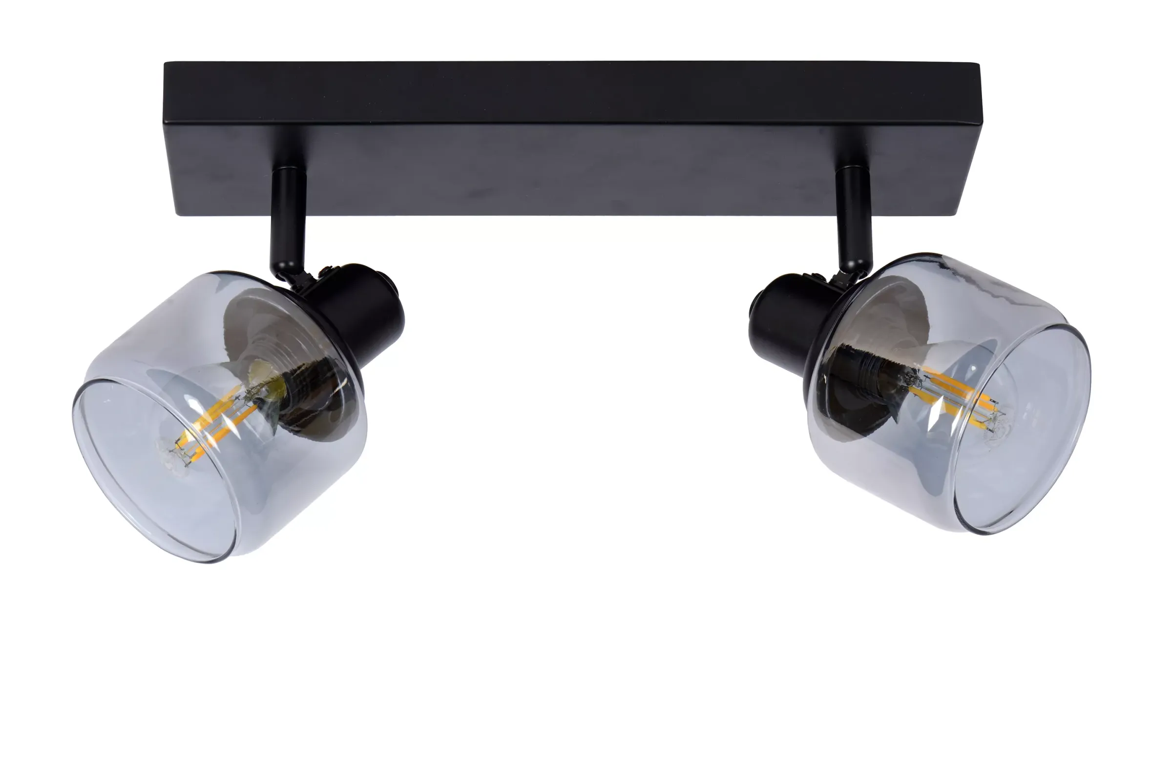BJORN - Plafondspot - 2xE14 - Zwart*Lucide Best Sale