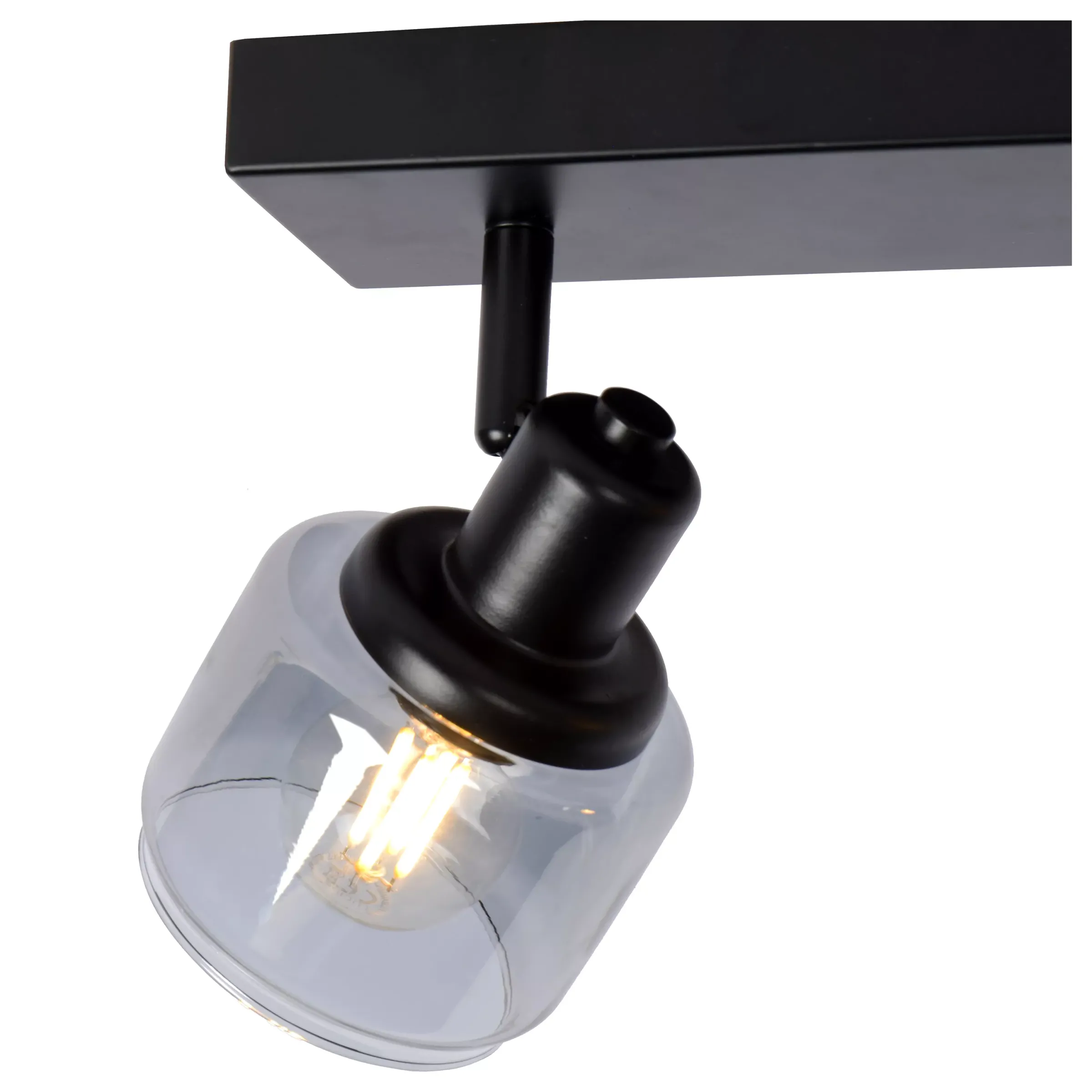 BJORN - Plafondspot - 2xE14 - Zwart*Lucide Best Sale