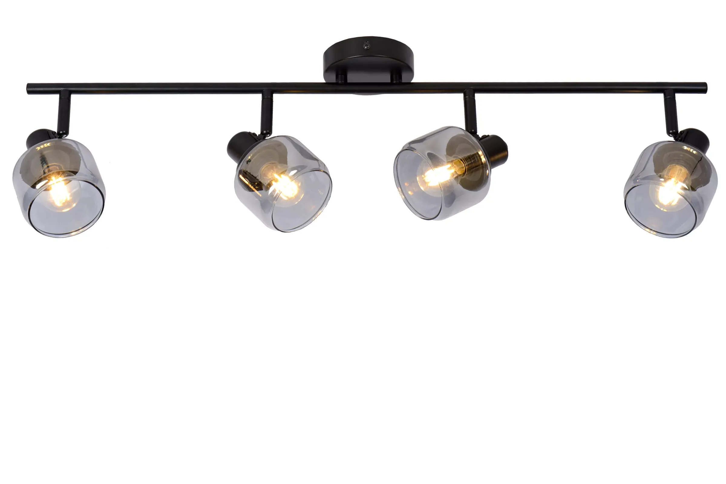 BJORN - Plafondspot - 4xE14 - Zwart*Lucide Shop