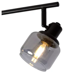 BJORN - Plafondspot - 4xE14 - Zwart*Lucide Shop