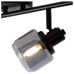 BJORN - Plafondspot - 4xE14 - Zwart*Lucide Shop
