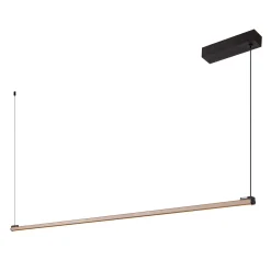 BRAGA - Hanglamp - LED Dimb. - CCT - 1x36W 2700K/4000K - Koffie*Lucide Best