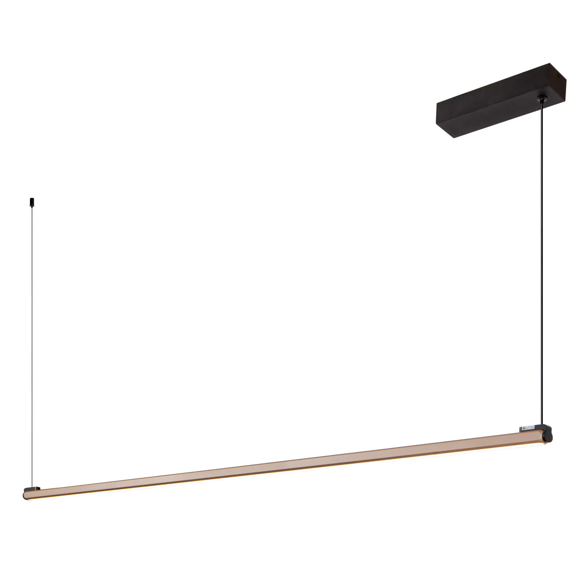 BRAGA - Hanglamp - LED Dimb. - CCT - 1x36W 2700K/4000K - Koffie*Lucide Best