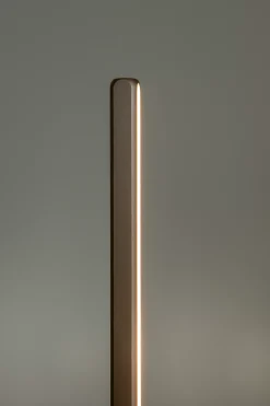 BRAGA - Vloerlamp - Ø 30 cm - LED Dimb. - CCT - 1x22W 2700K/4000K - Koffie*Lucide Shop