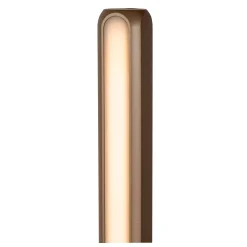 BRAGA - Vloerlamp - Ø 30 cm - LED Dimb. - CCT - 1x22W 2700K/4000K - Koffie*Lucide Shop