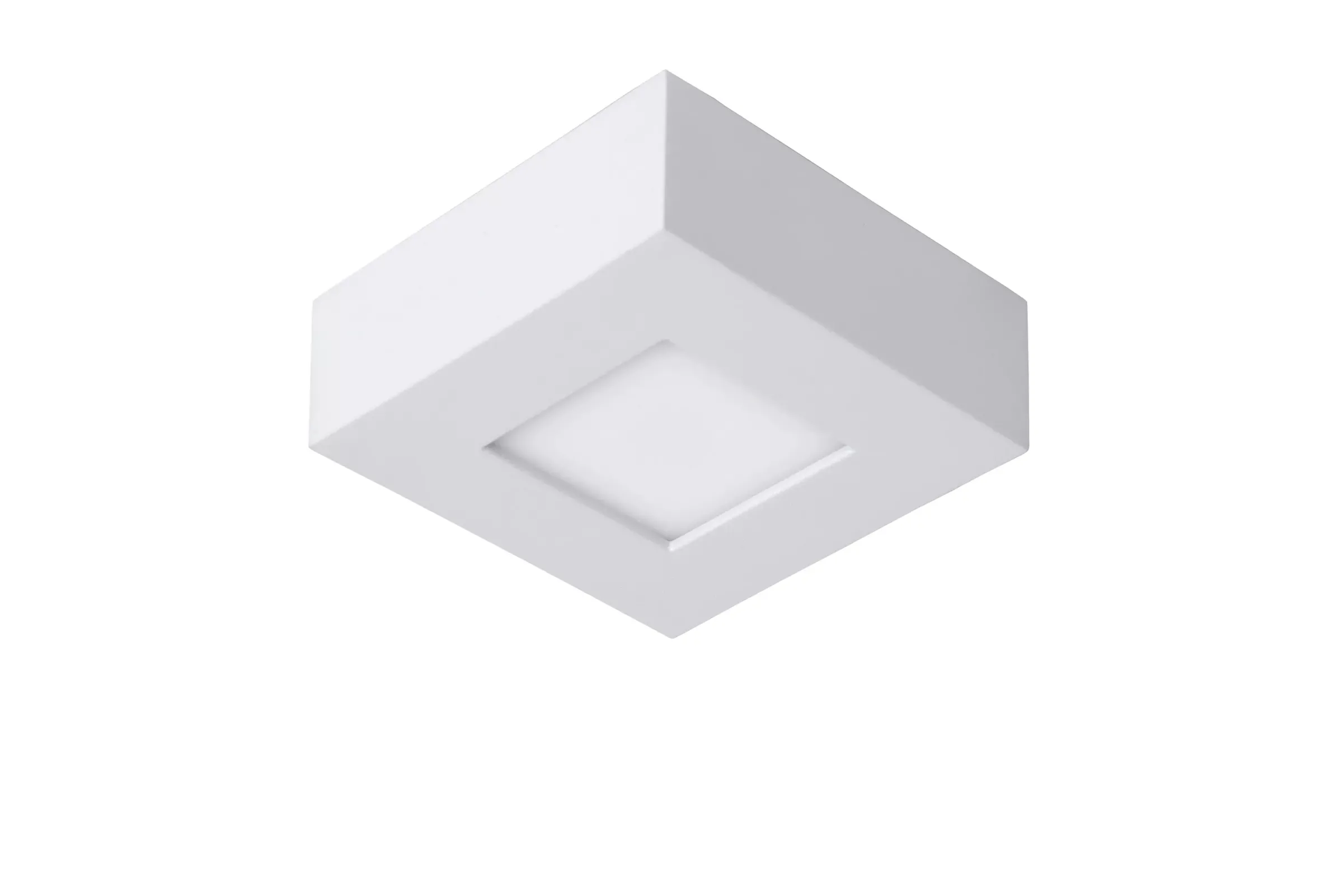 BRICE-LED - Plafonnière Badkamer - LED Dimb. - 1x8W 3000K - IP44 - Wit*Lucide Best