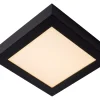 BRICE-LED - Plafonnière Badkamer - LED Dimb. - 1x22W 3000K - IP44 - Zwart*Lucide Flash Sale