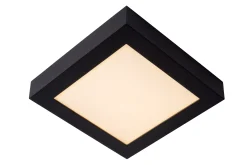 BRICE-LED - Plafonnière Badkamer - LED Dimb. - 1x22W 3000K - IP44 - Zwart*Lucide Flash Sale