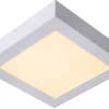 BRICE-LED - Plafonnière Badkamer - LED Dimb. - 1x22W 3000K - IP44 - Wit*Lucide Outlet