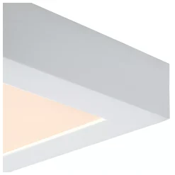 BRICE-LED - Plafonnière Badkamer - LED Dimb. - 1x22W 3000K - IP44 - Wit*Lucide Outlet