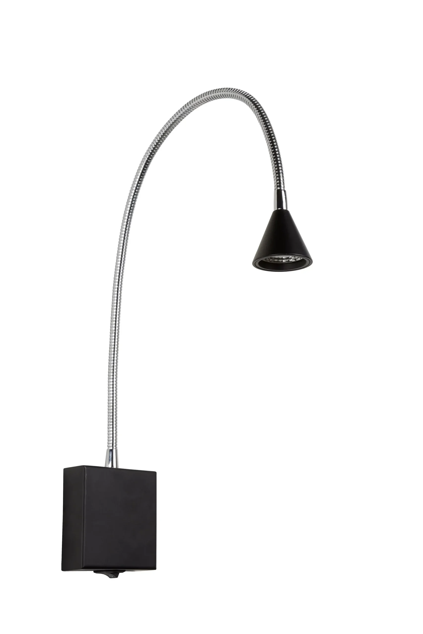 BUDDY - Bedlamp / Wandlamp - LED - 1x4W 4000K - Zwart*Lucide Clearance