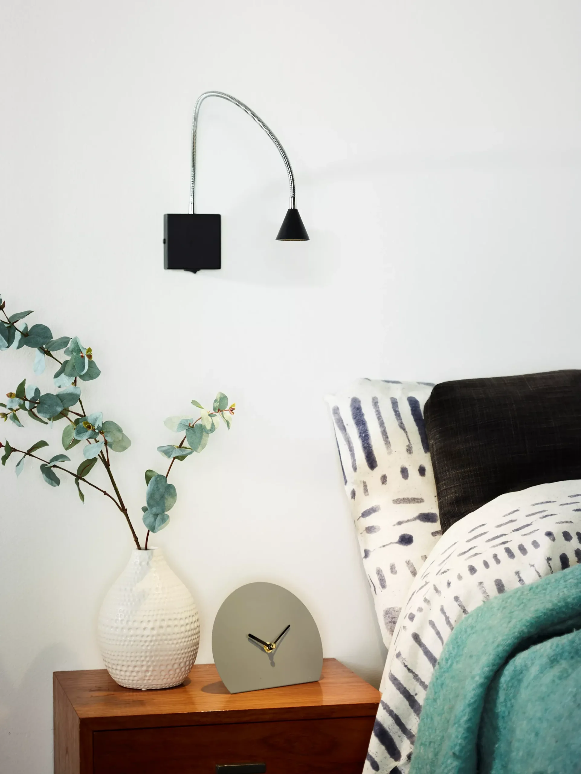 BUDDY - Bedlamp / Wandlamp - LED - 1x4W 4000K - Zwart*Lucide Clearance