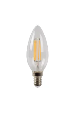 C35 - Filament lamp - Ø 3,5 cm - LED Dimb. - E14 - 1x4W 2700K - Transparant*Lucide Best
