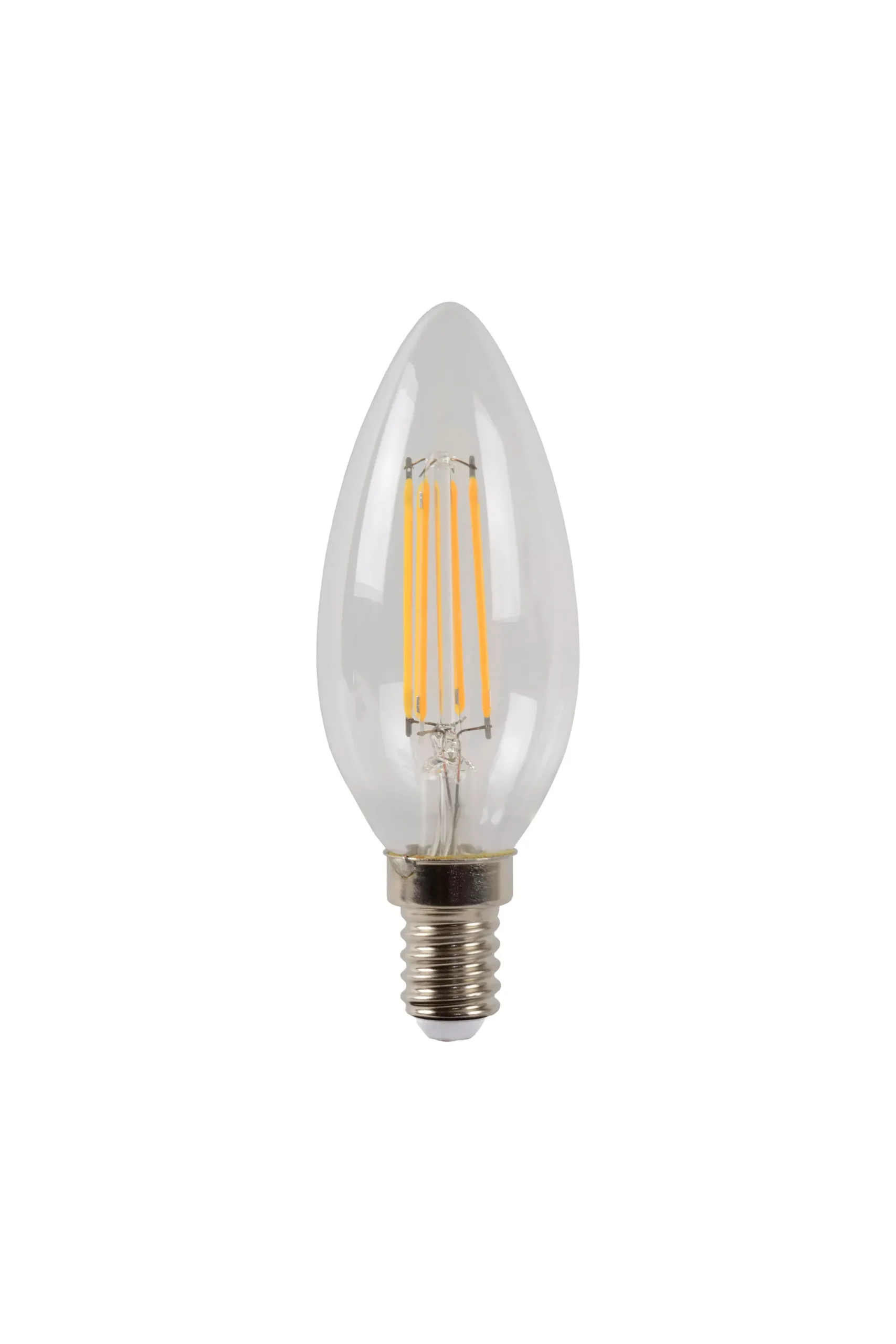 C35 - Filament lamp - Ø 3,5 cm - LED Dimb. - E14 - 1x4W 2700K - Transparant*Lucide Best