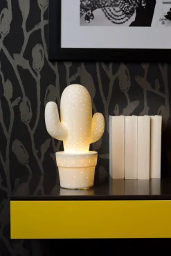 CACTUS - Tafellamp - 1xE14 - Wit*Lucide Store