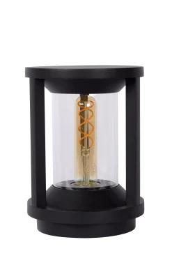 CADIX - Sokkellamp - Ø 16 cm - 1xE27 - IP65 - Zwart*Lucide Fashion