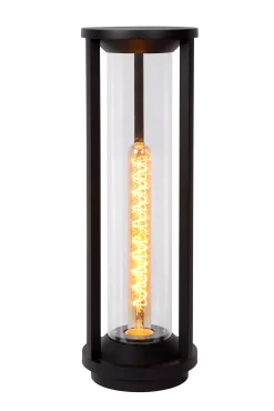 CADIX - Sokkellamp - Ø 16 cm - 1xE27 - IP65 - Zwart*Lucide Cheap