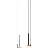 CALINA - Hanglamp - Ø 42 cm - LED Dimb. - 5x8,2W 2700K - Zwart*Lucide Clearance