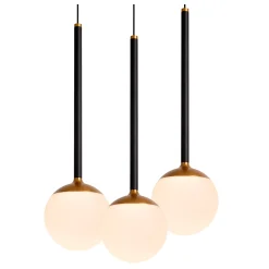 CALINA - Hanglamp - LED Dimb. - 12x7,7W 2700K - Zwart*Lucide Hot