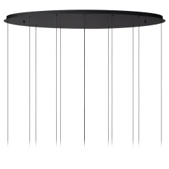 CALINA - Hanglamp - LED Dimb. - 12x7,7W 2700K - Zwart*Lucide Hot