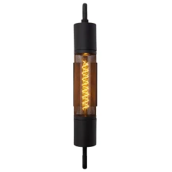 CALIXT - Wandlamp - 1xE27 - Zwart*Lucide Best