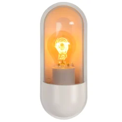 CAPSULE - Wandlamp Binnen/Buiten - 1xE27 - IP54 - Wit*Lucide Flash Sale