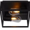CARLYN - Plafonnière Badkamer - 2xE14 - IP54 - Zwart*Lucide Best Sale