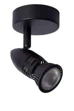 CARO - Plafondspot - Ø 9 cm - 1xGU10 - Zwart*Lucide Cheap