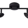 CARO - Plafondspot - 2xGU10 - Zwart*Lucide Best Sale
