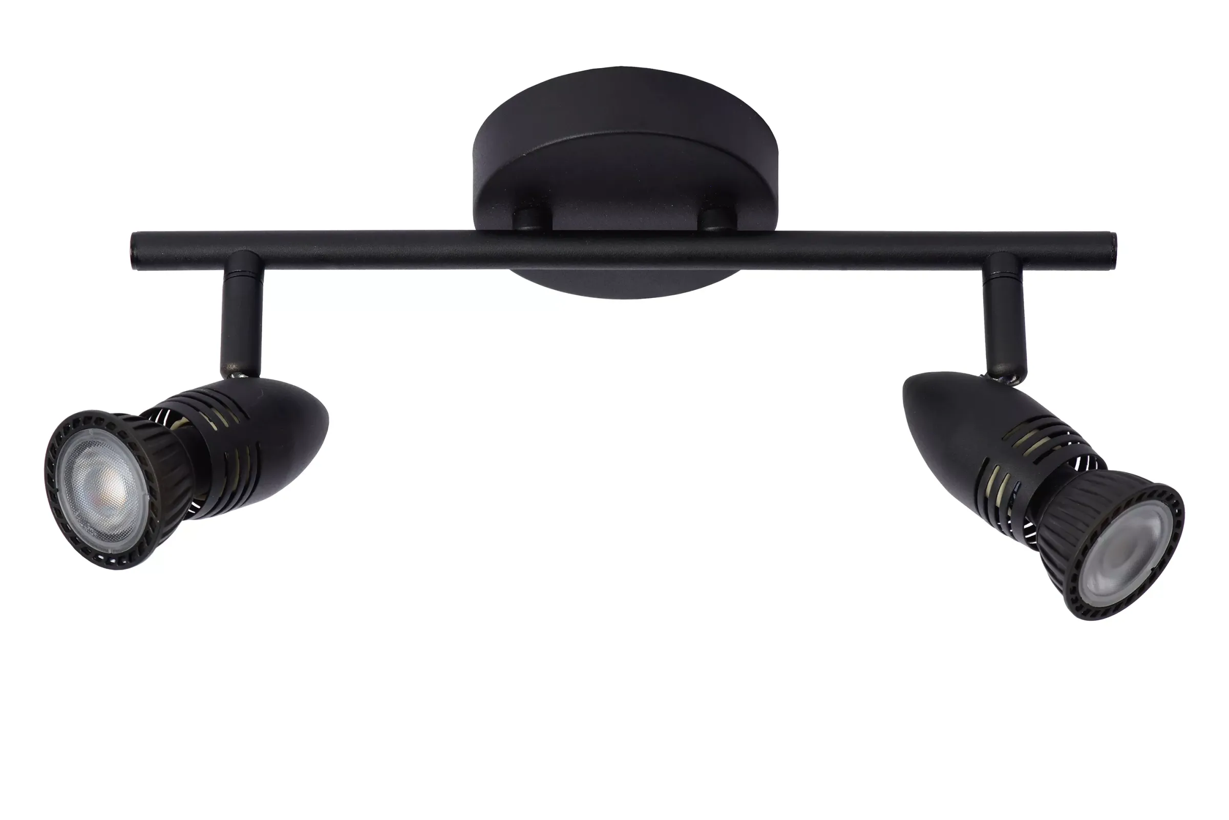 CARO - Plafondspot - 2xGU10 - Zwart*Lucide Best Sale