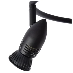 CARO - Plafondspot - Ø 31 cm - 3xGU10 - Zwart*Lucide Fashion
