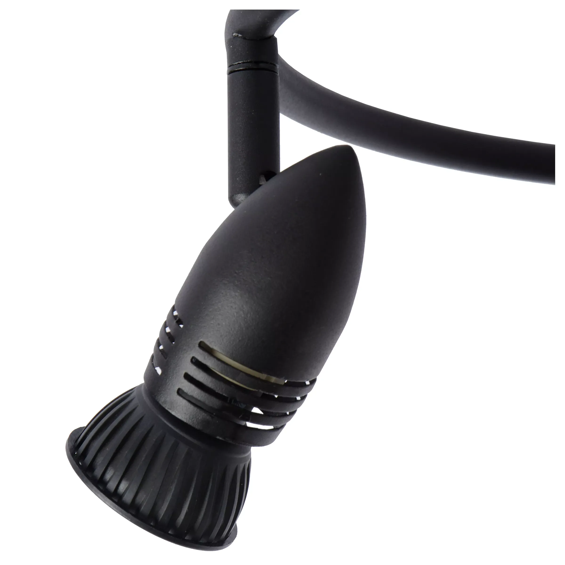 CARO - Plafondspot - Ø 31 cm - 3xGU10 - Zwart*Lucide Fashion
