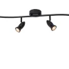 CARO - Plafondspot - 4xGU10 - Zwart*Lucide Discount
