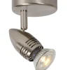CARO-LED - Plafondspot - Ø 9 cm - LED - GU10 - 1x5W 2700K - Mat chroom*Lucide Best Sale