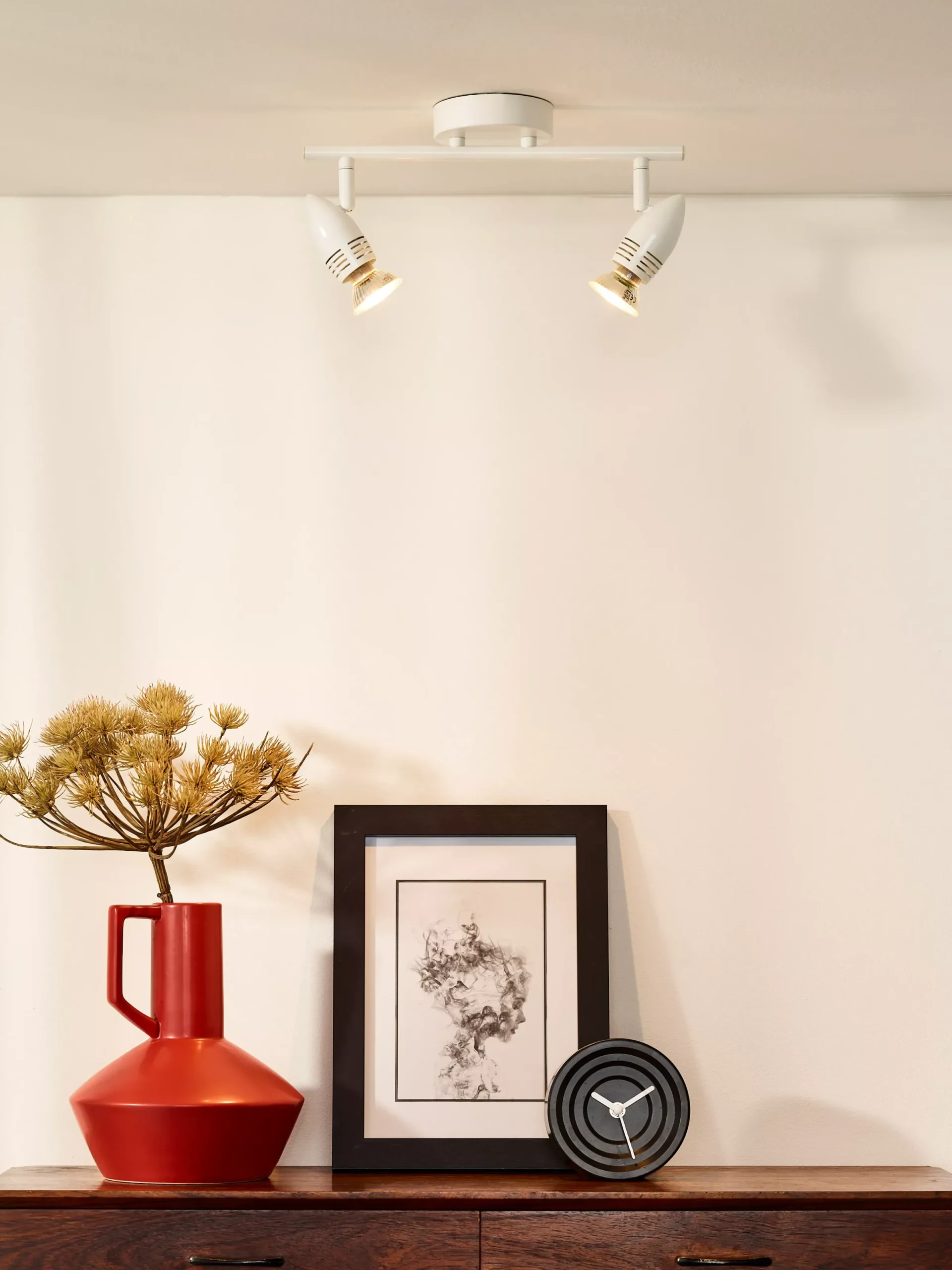 CARO-LED - Plafondspot - LED - GU10 - 2x5W 2700K - Wit*Lucide Best Sale