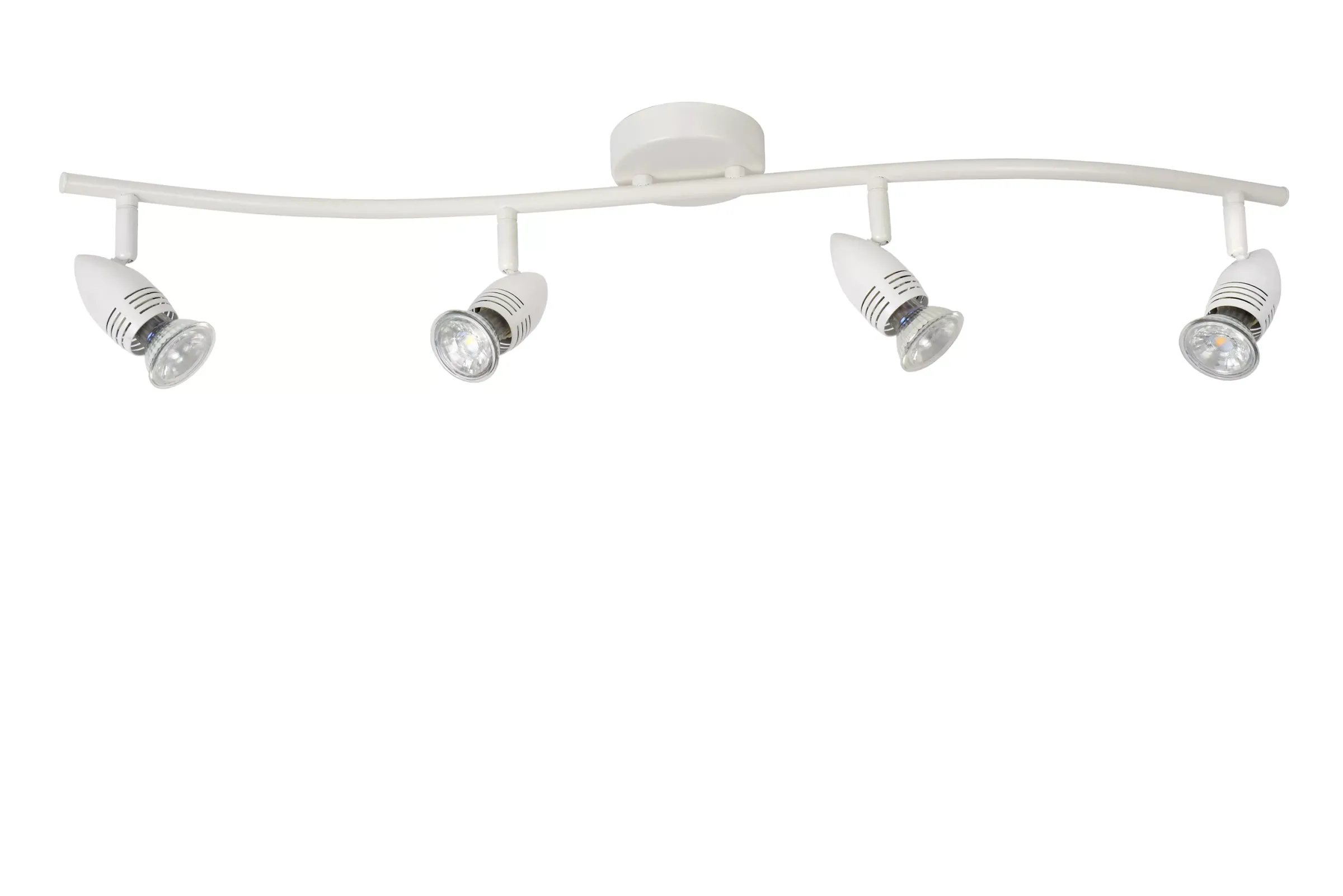 CARO-LED - Plafondspot - LED - GU10 - 4x5W 2700K - Wit*Lucide Cheap